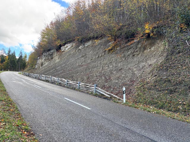 Oberhalb der Känerkinderstrasse wird die Böschung gesichert. 