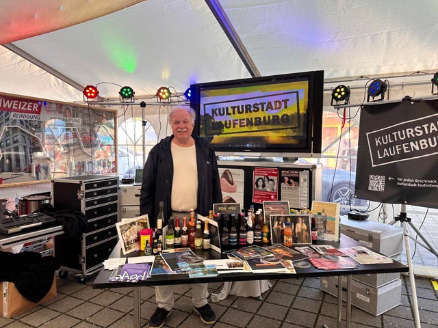 An der hela 2025 warb der Kulturfreund für die hiesigen Veranstaltungen in Laufenburg.