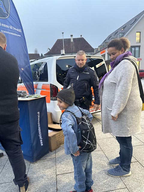 Was für ein cooler Rucksack. Foto: Sonja Fasler
