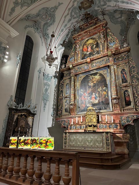 Laternen in der St. Martinskirche Rheinfelden. Foto: zVg