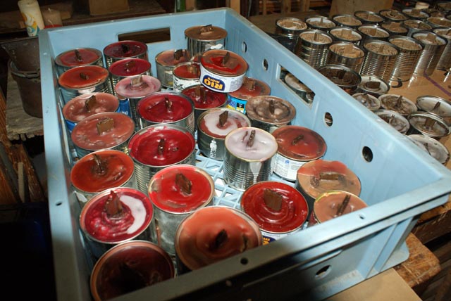 Grubenlampen für die Ukraine. Foto: zVg