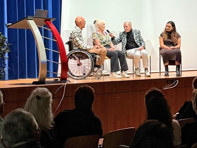 Von links: Heinz Frei, Margaritha Dähler-Stettler, Kurt Aeschbacher und Tanja Ringgenberg.Foto: zVg