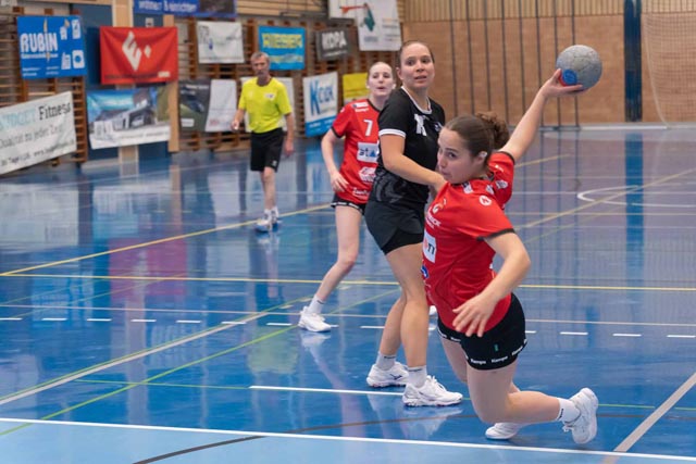  Die Kreisspielerin des TSV Frick, Celine Hicks