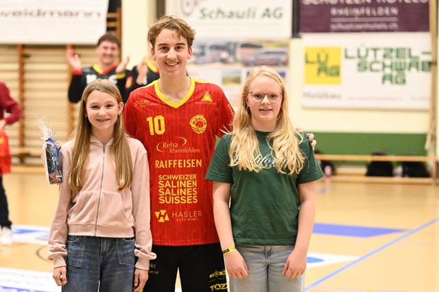 Der junge Fynn Soder mit Jahrgang 2008 wurde zum Best Player gewählt.