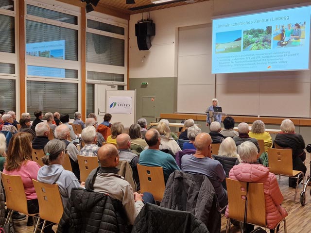 Das Thema Ernährung 60+ stiess auf grosses Interesse. Foto: zVg