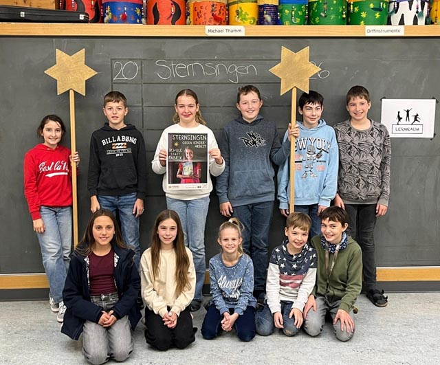 Sternsinger Herznach-Ueken. Foto: zVg