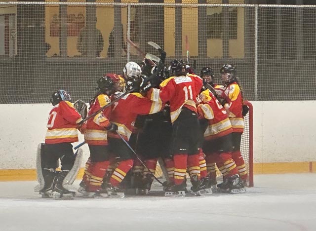 Grund zum Jubeln hatte das U 16-Team.