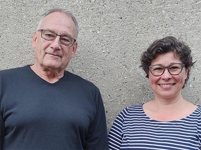 Adrian Brogle und Anja Bandi. Foto: zVg