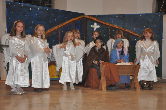 Impressionen vom Weihnachtsspiel in Bözen