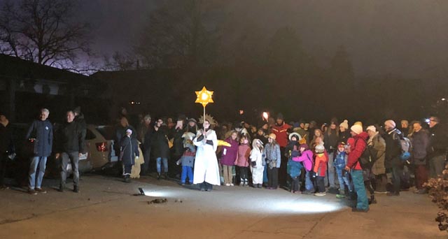 Krippenspiel der besonderen Art der ref. Kirchgemeinde Möhlin. Foto: zVg