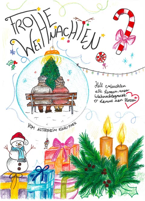 Das Gewinnerbild, das die diesjährige Weihnachtskarte ziert. Foto: zVg