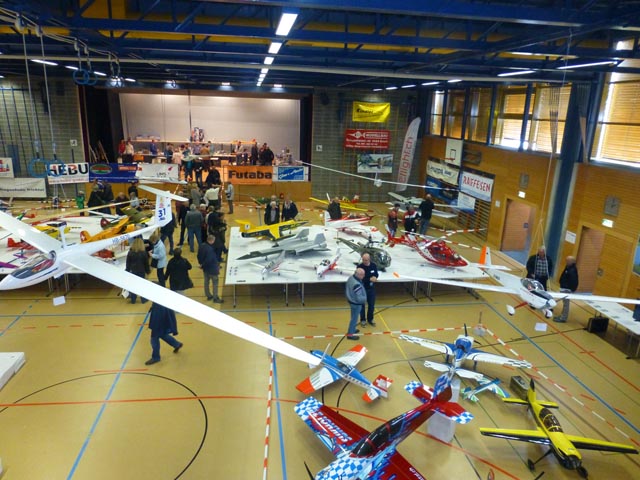 Die Modellfluggruppe Fricktal lädt zur Ausstellung. Foto: zVg