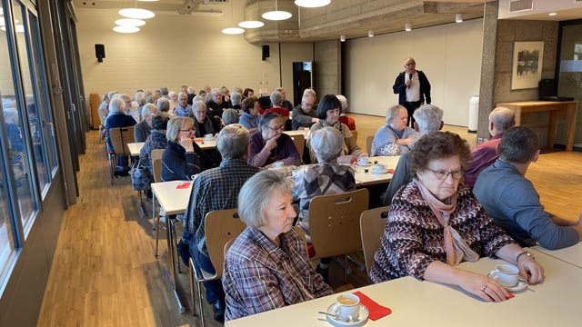 Zahlreiche Gäste waren zum Neujahrs-Apéro der «Senioren für Senioren» Möhlin gekommen.