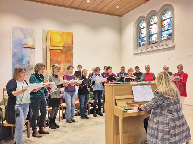 Der Projektchor «Nidaros» der Reformierten Kirche Region Rheinfelden 