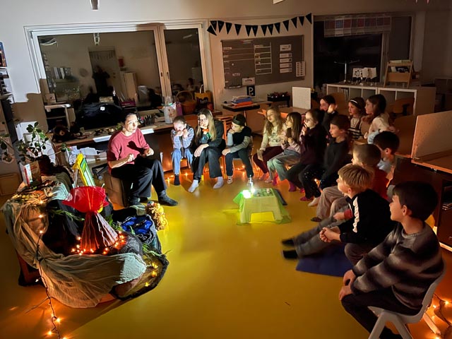 Die Schülerinnen und Schüler waren mit Begeisterung bei der Lesenacht dabei. Foto: zVg