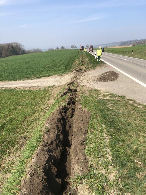 AEW schliesst Verkabelungsprojekt erfolgreich ab. Foto: AEW