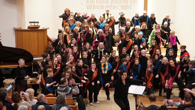 Das Projekt «Encuentros» vereint fünf Chöre. Foto: zVg