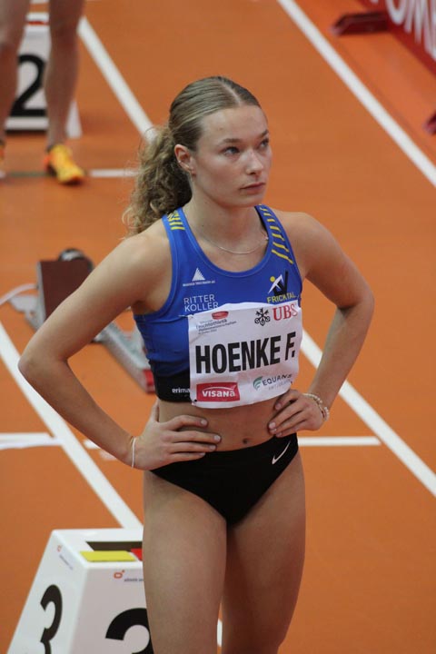 Fabienne Hoenke startet mit Schweizerrekord in die Saison 2026. Foto: Stefan Hoenke