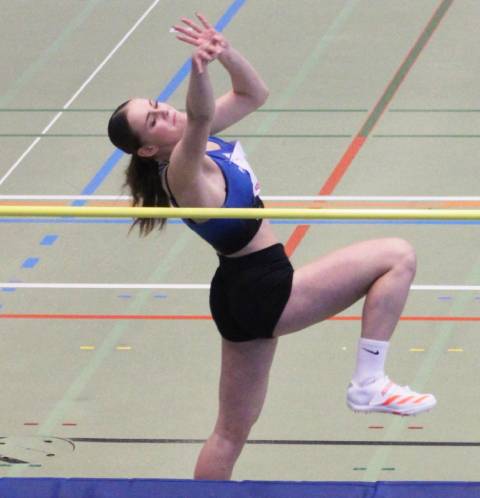 Springt auf den 5. Rang: Mia Böhler. Foto: Stefan Hoenke