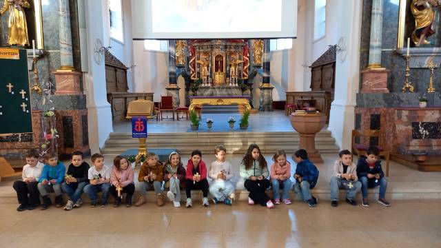 Chrüzlisegensfeier in der katholischen Kirche Frick. Foto: zVg