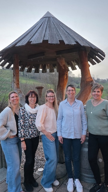 Der Vorstand (von links): Denise Häckel, Cornelia Steinacher, Melanie Holder, Nicole Weiss, Patricia Hummel. Foto: zVg