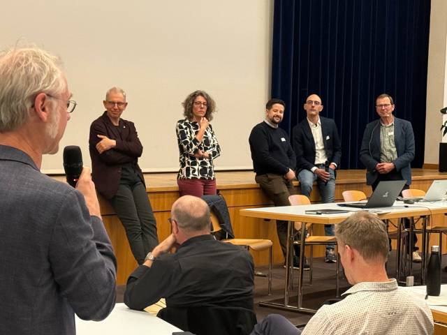 Christian Zeyer, Sandra Hermle, Daniel Steitz, Marco Ranocchiari und Ralf Dümpelmann (von links)