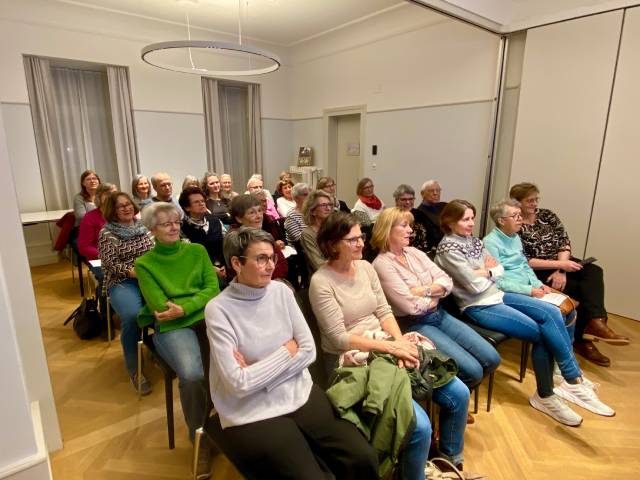 Für einmal trafen sich die vitaswiss-Mitglieder nicht in der Turnhalle, sondern im Hotel Schützen. Foto: zVg