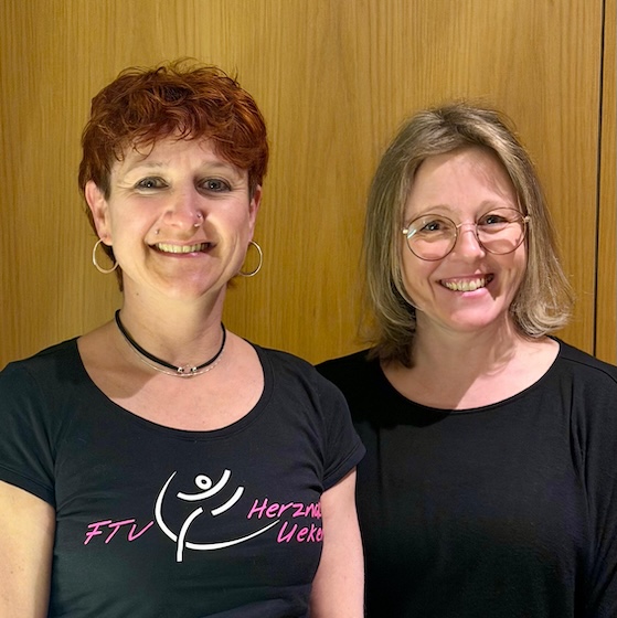 Die zwei Neumitglieder Corinne Senn und Tanja Blattner. Foto: zVg