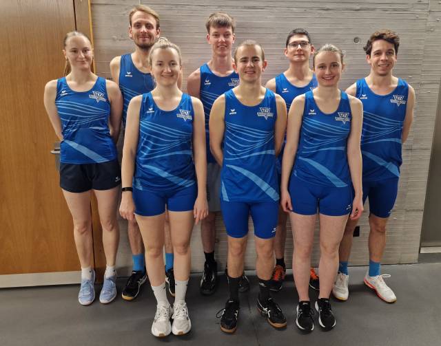 Die Teilnehmer des TV Zeiningen waren mit dem vierten Platz zufrieden.