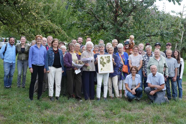 Ein Teil des grossen Teams der Posamenter. Foto: Thomas Zumbrunn, Pro Natura Baselland