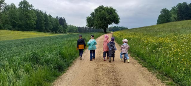 Die Jüngsten vorneweg. Foto: zVg